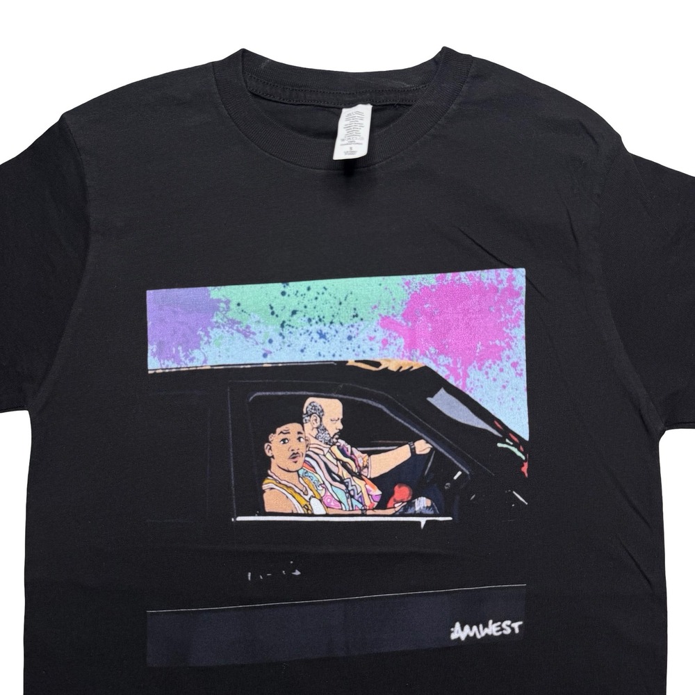 Tupac 2PAC Suge x Will Smith Fresh Prince parody shirt